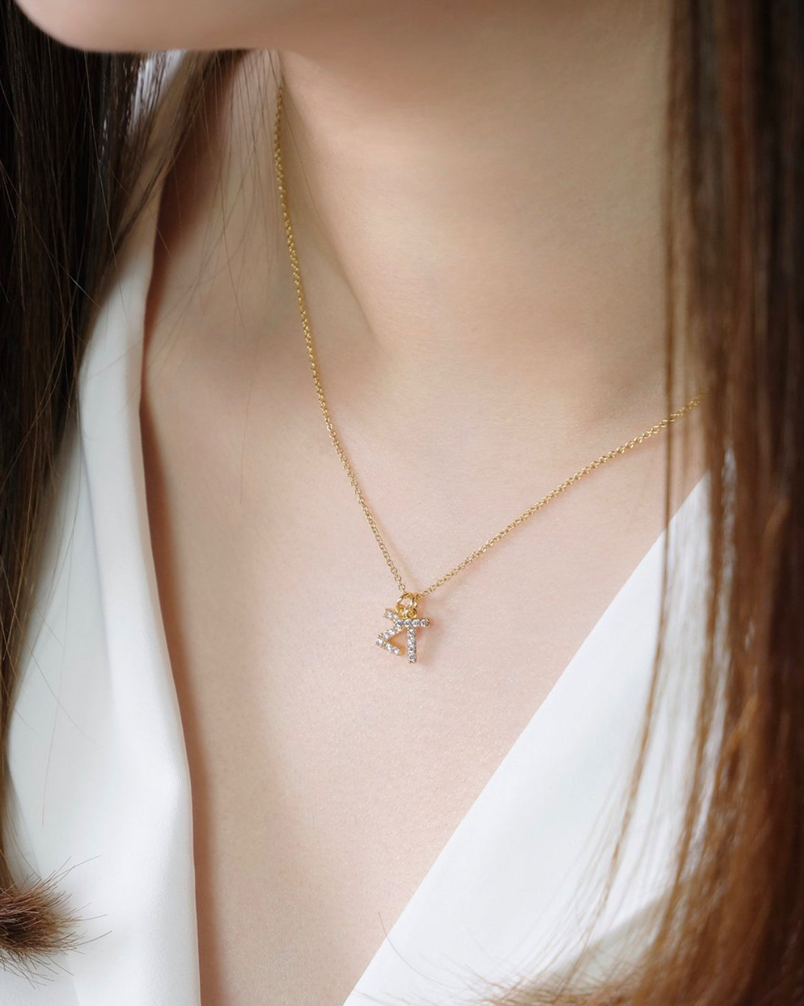 Dainty Duo Initials Necklace