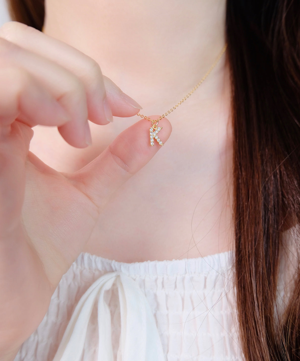 Dainty Initial Necklace