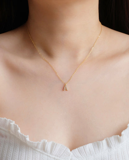 Dainty Initial Necklace