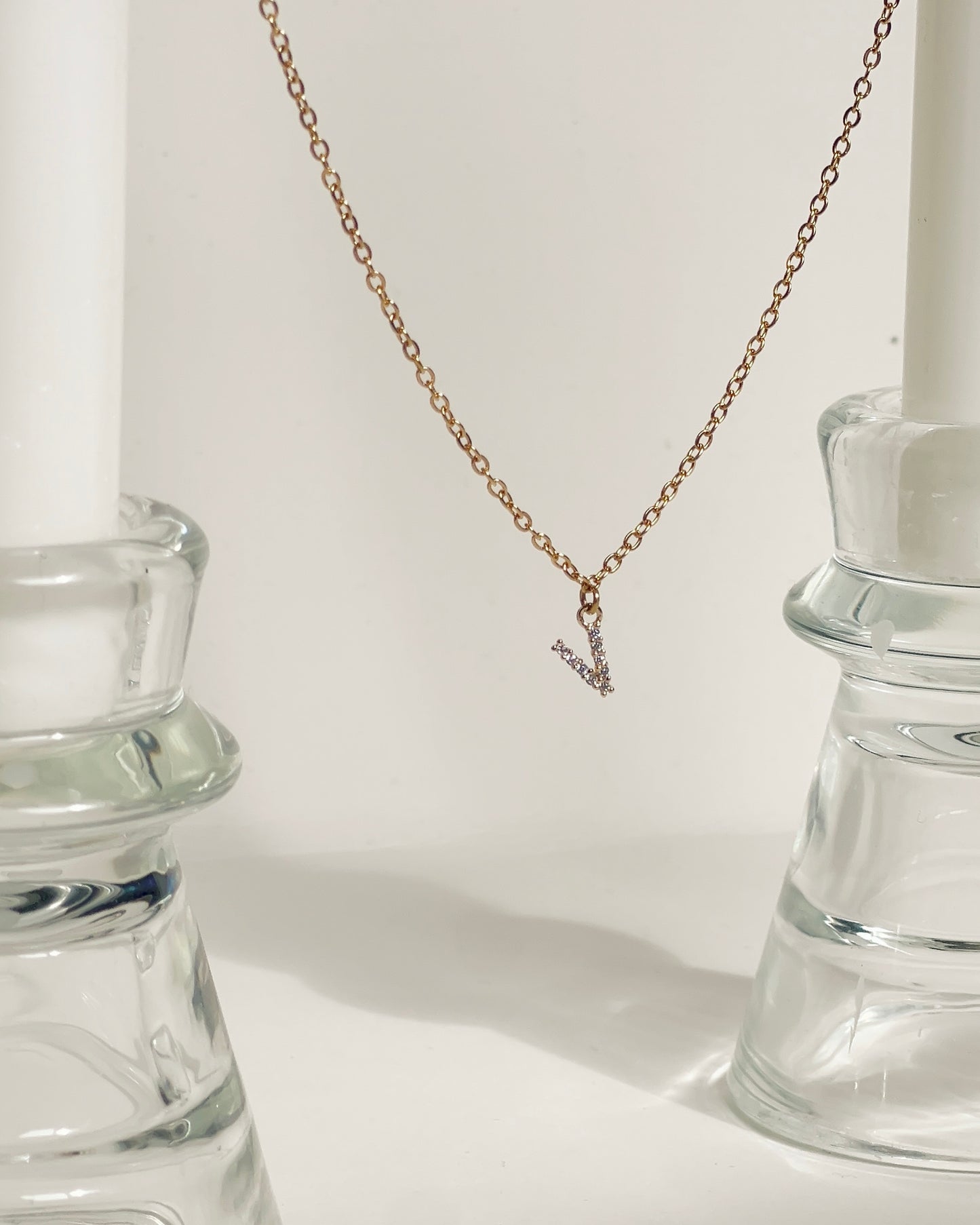 Dainty Initial Necklace