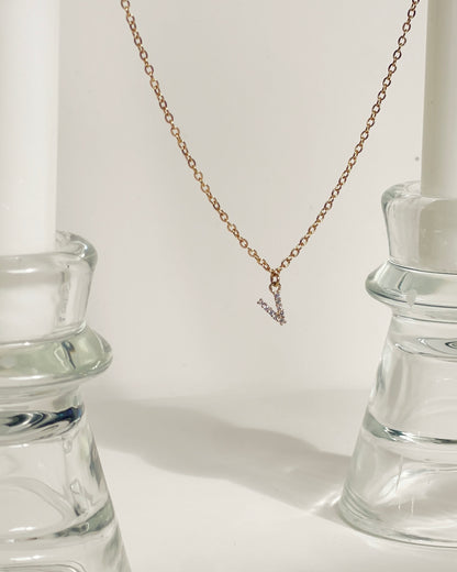 Dainty Initial Necklace