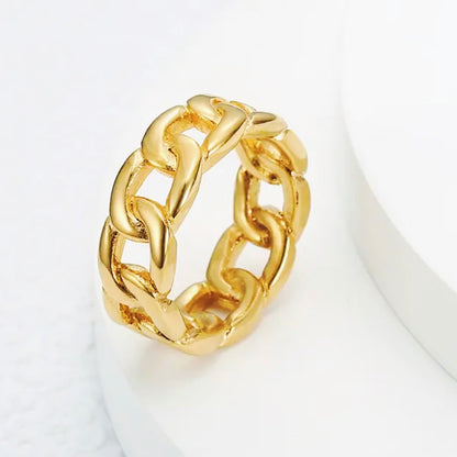 Chunky Link Ring