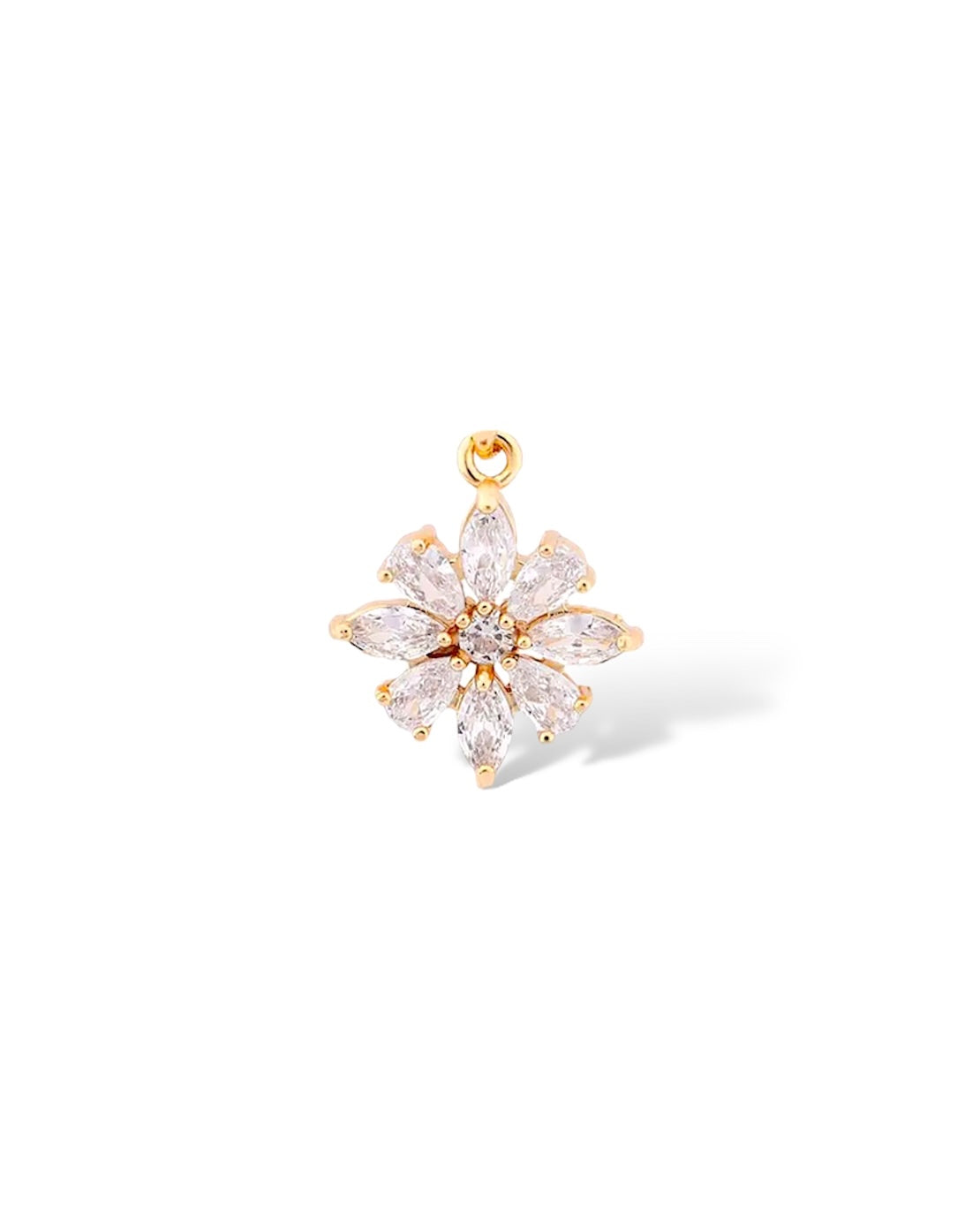 Diamond Daisy Charm