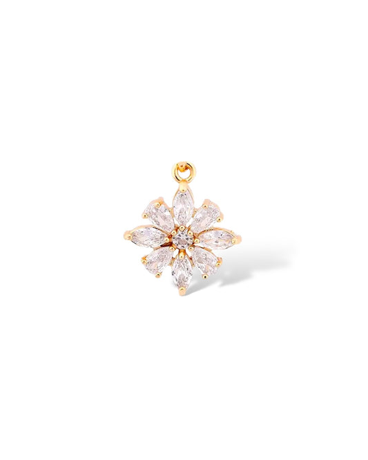 Diamond Daisy Charm