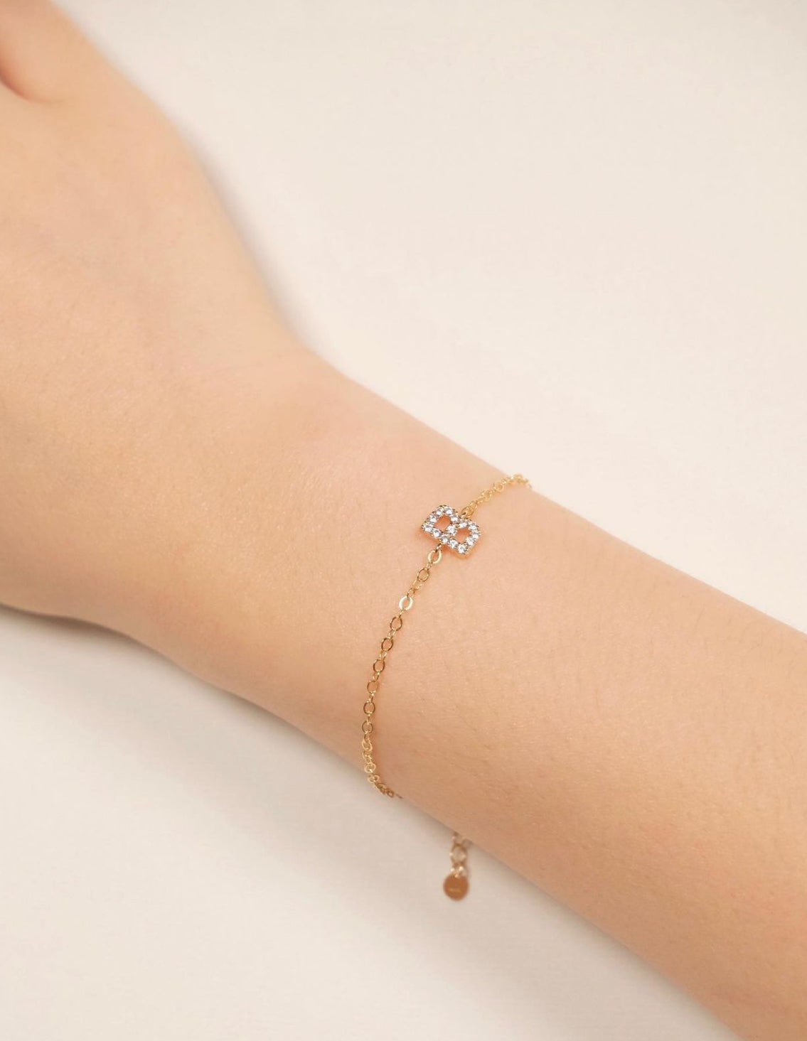 Dainty Initial Bracelet