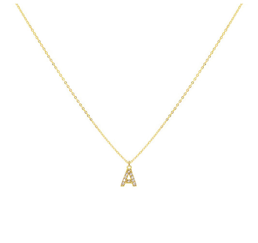 Dainty Initial Necklace